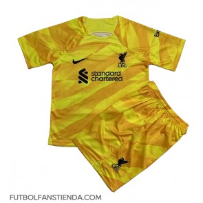 Liverpool Portero Primera Equipación Niños 2023-24 Manga Corta (+ Pantalones cortos)